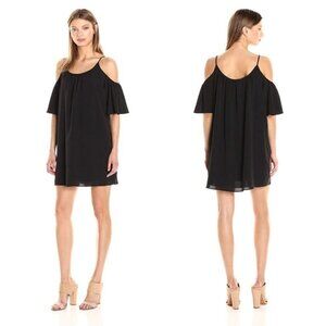 French Connection Polly Plains Cold Shoulder Dress Sz. XS